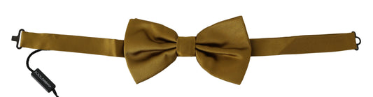Елегантний гірчичний шовковий метелик Dolce &amp; Gabbana