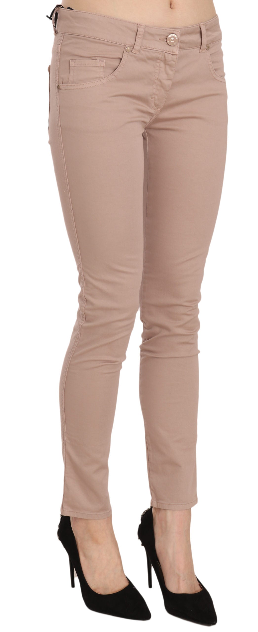 Коричневі вузькі штани CRISTINAEFFE Chic Slim Fit