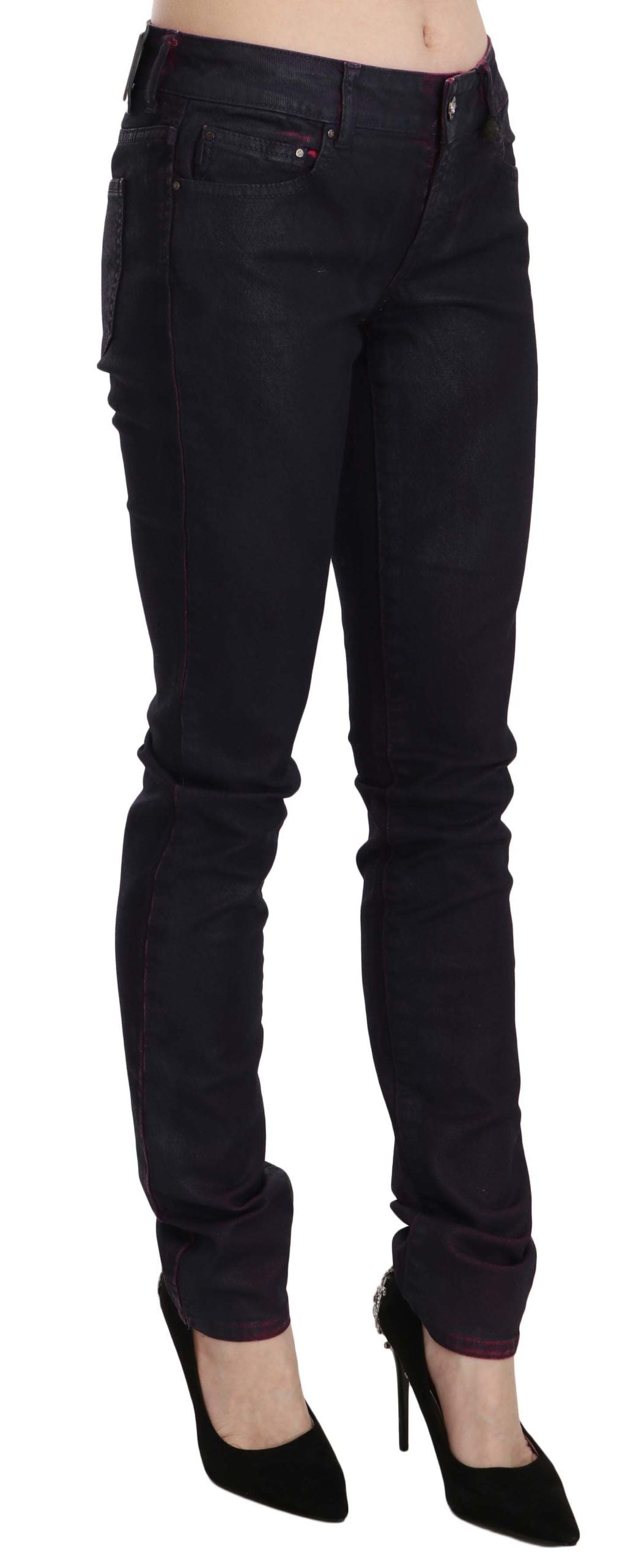 Just Cavalli Chic Black Denim з низькою талією