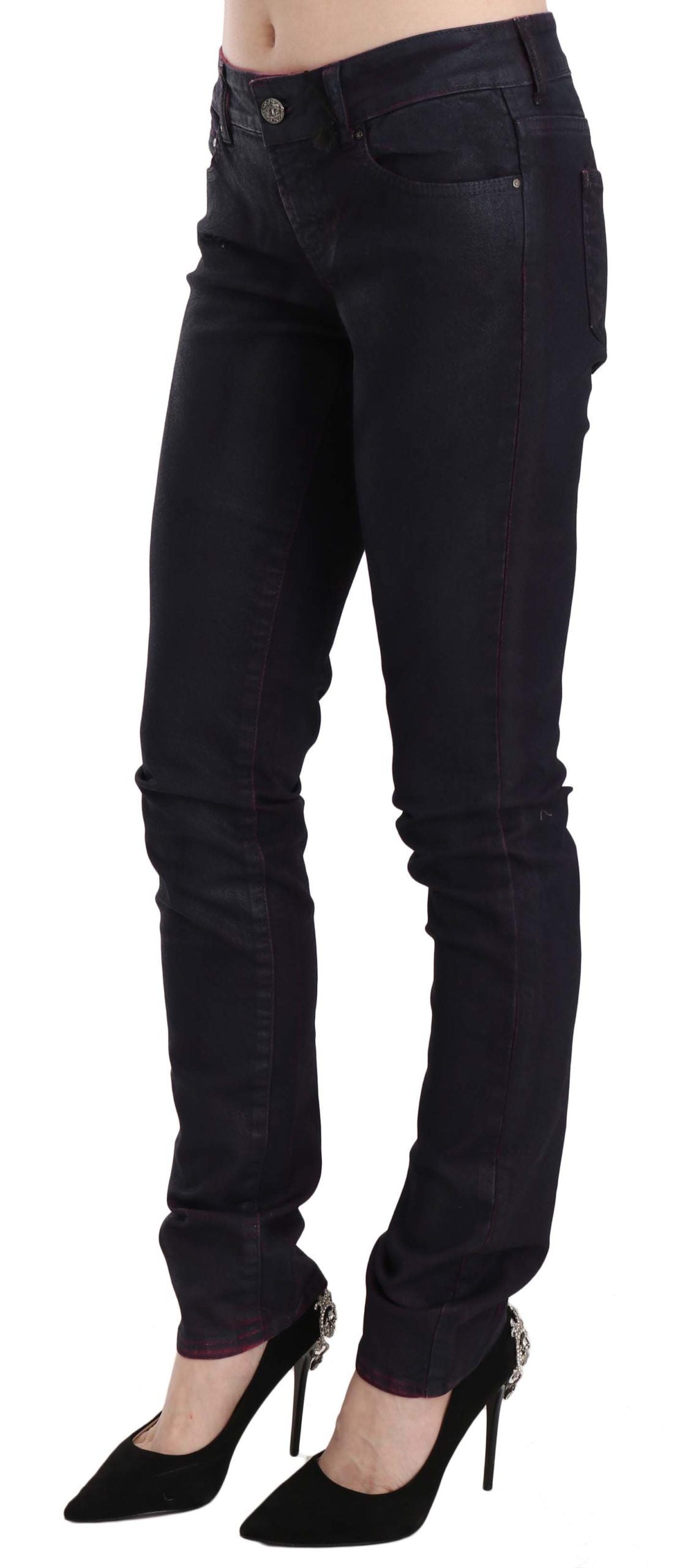 Just Cavalli Chic Black Denim з низькою талією