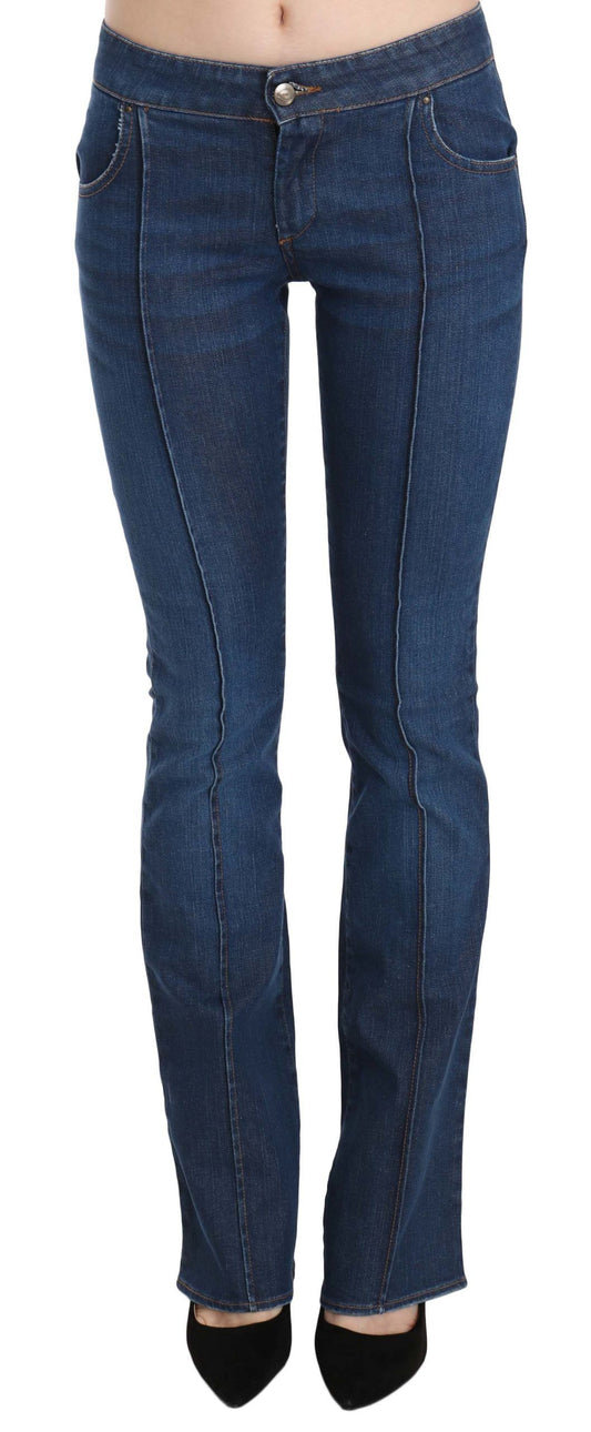 Джинсові штани Just Cavalli Chic Blue Washed Boot Cut