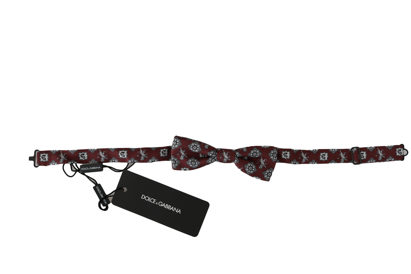Елегантний шовковий метелик Dolce &amp; Gabbana Bordeaux