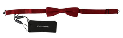 Елегантний шовковий метелик у червоні крапки Dolce &amp; Gabbana