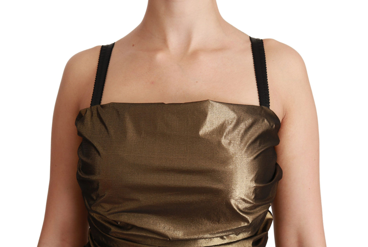 Міні-сукня-футляр Dolce &amp; Gabbana Bronze Bodycon