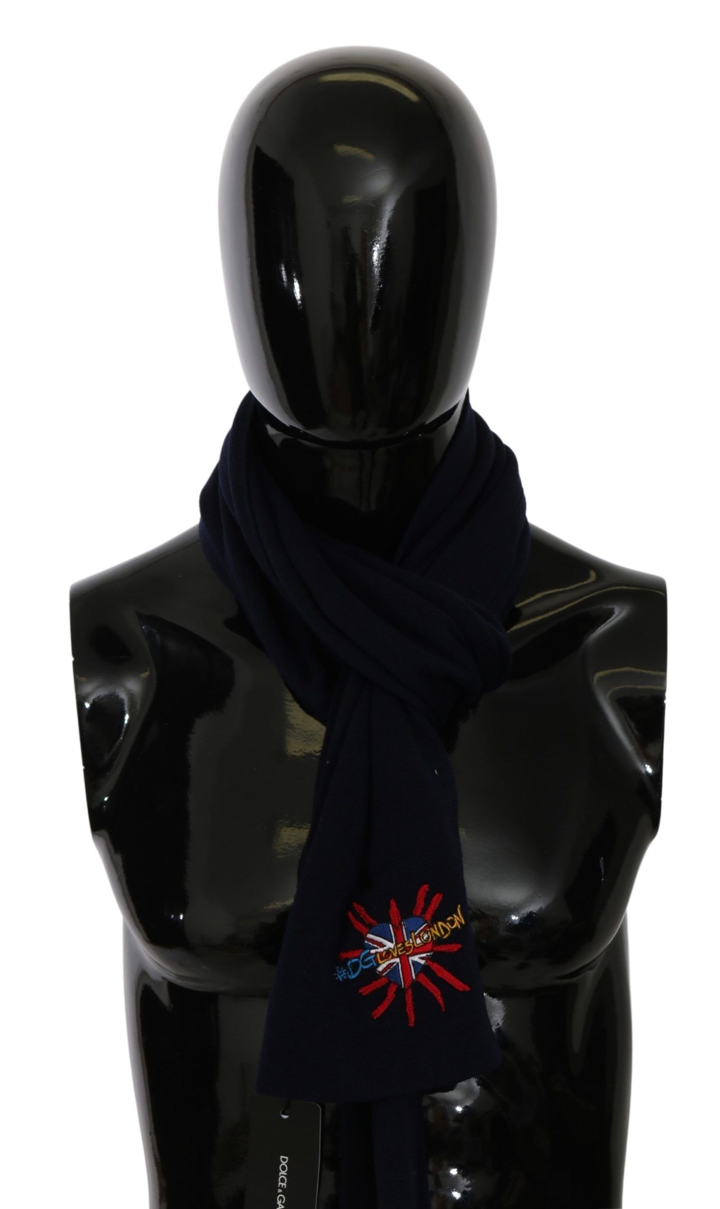 Чоловічий шарф Dolce &amp; Gabbana Elegant Virgin Wool