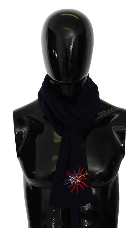 Чоловічий шарф Dolce &amp; Gabbana Elegant Virgin Wool
