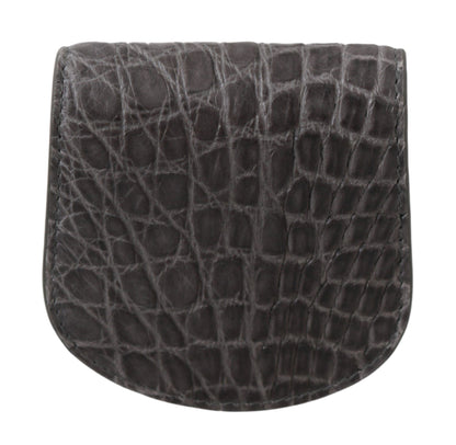 Гаманець Dolce &amp; Gabbana Exotic Grey Leather Condom Case