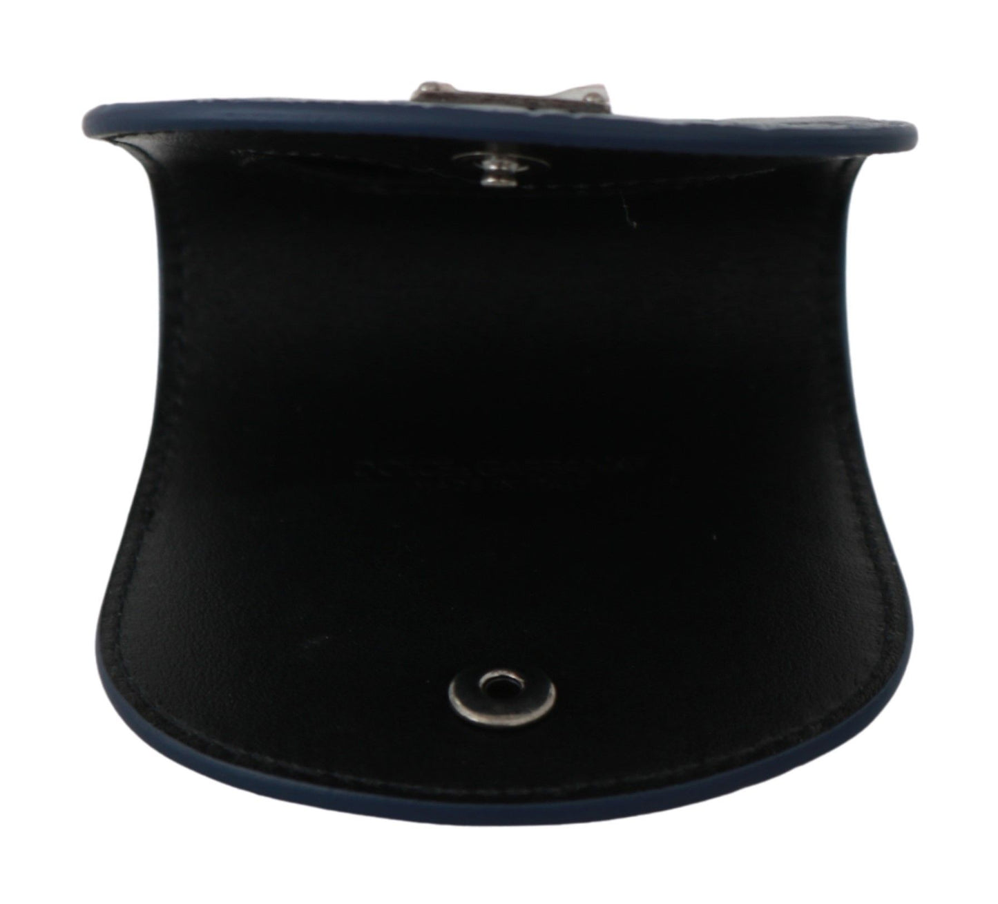 Гаманець Dolce &amp; Gabbana Sleek Blue Caimano Condom Case