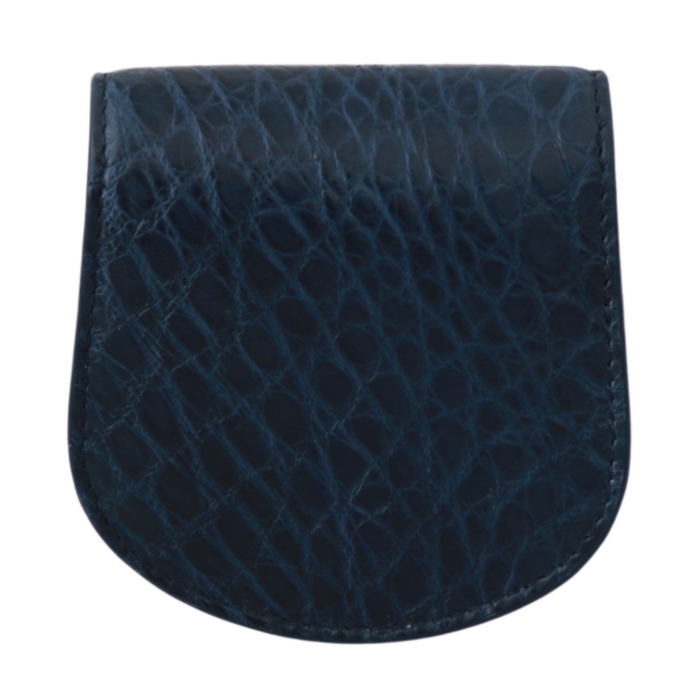 Шкіряний чохол для презервативів Dolce &amp; Gabbana Elegant Blue Caimano