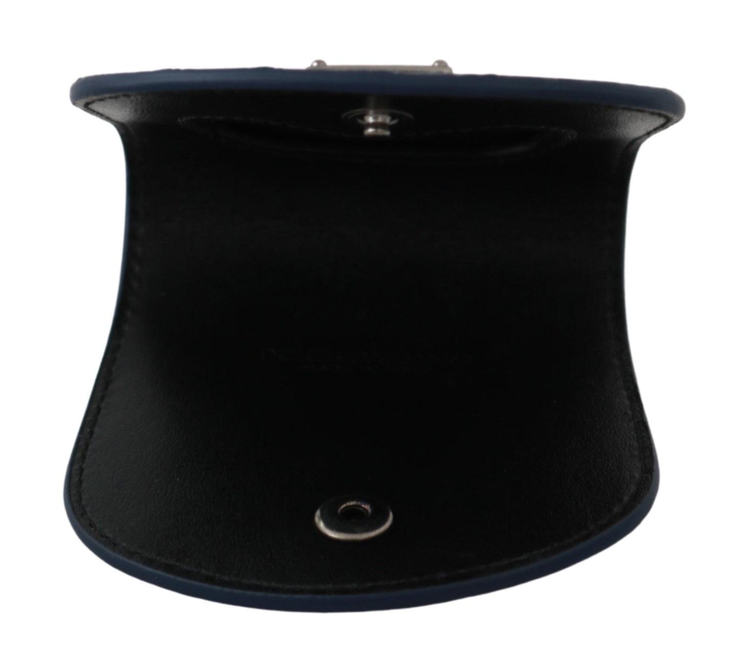 Шкіряний чохол для презервативів Dolce &amp; Gabbana Elegant Blue Caimano