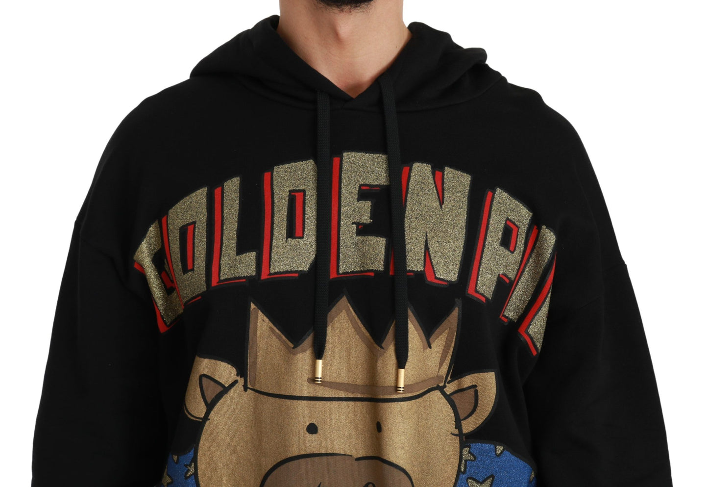 Елегантний пуловер Dolce &amp; Gabbana з капюшоном і королівським мотивом