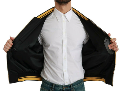 Куртка Dolce &amp; Gabbana Multicolor Motive Style Bomber