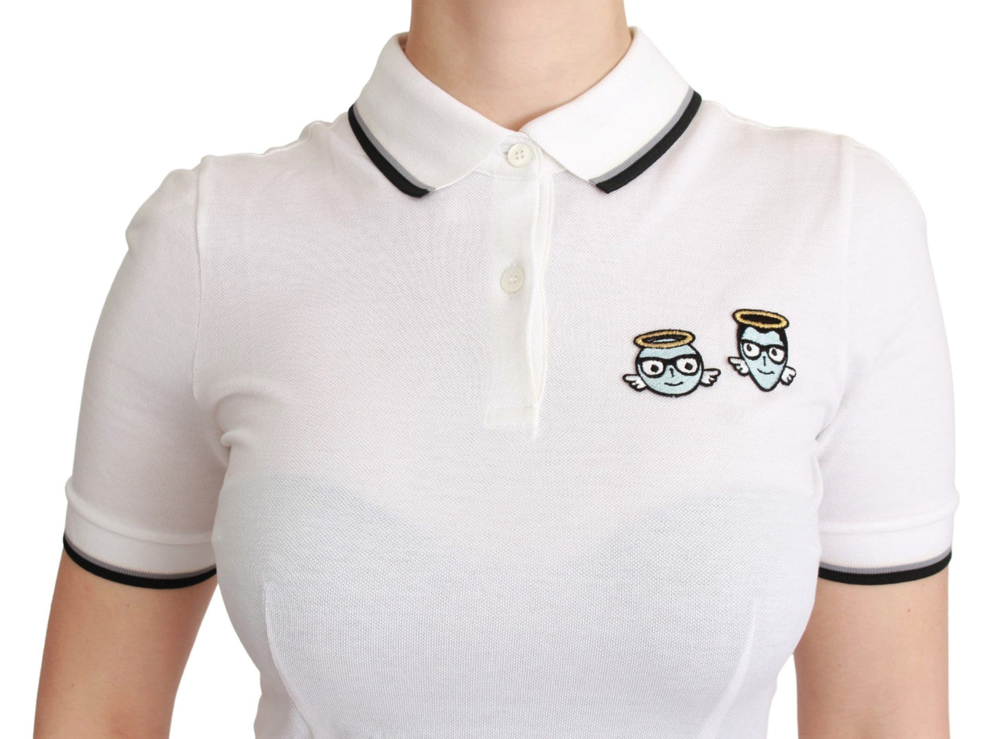 Футболка Dolce &amp; Gabbana Chic Polo з вишиванкою