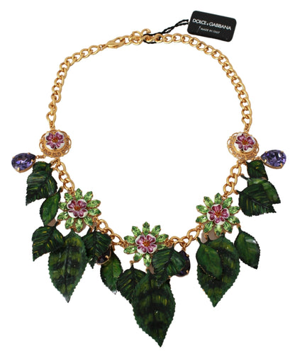 Елегантне намисто Dolce &amp; Gabbana з квітковим шармом Sicily