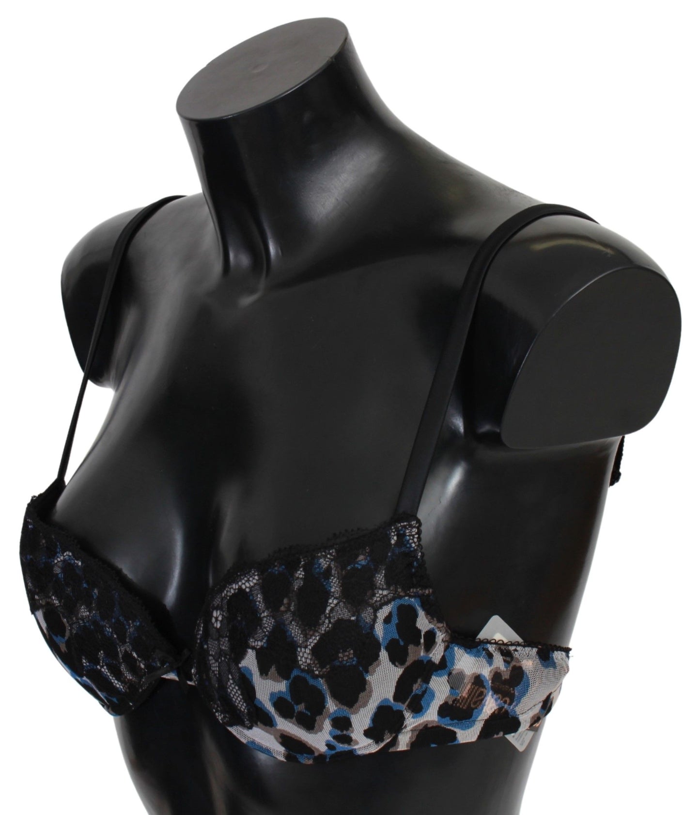 Елегантний чорний мереживний бюстгальтер Reggiseno Roberto Cavalli
