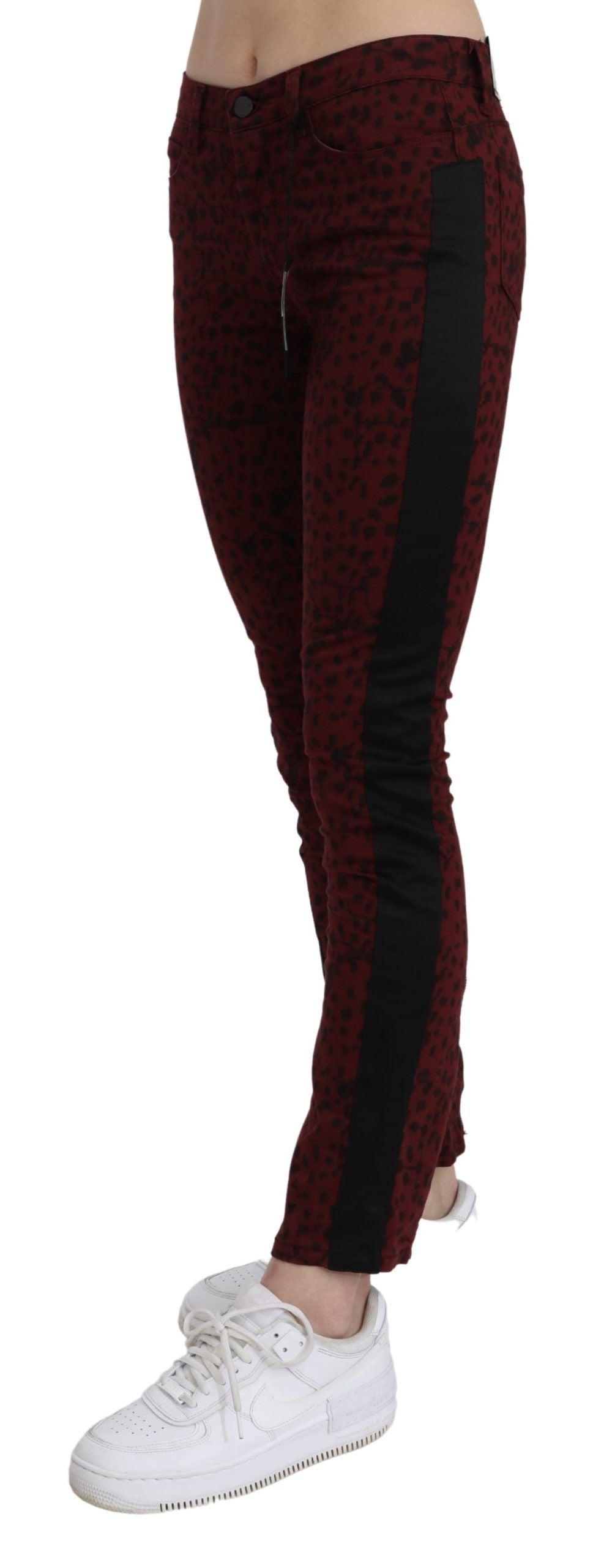 Костюм National Bordeaux Дизайнерські джинси Slim Fit