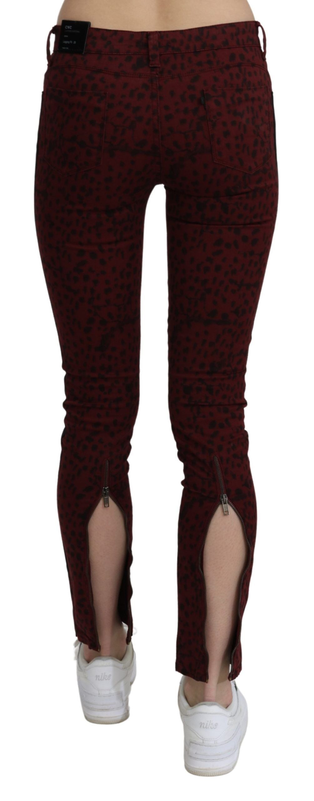 Костюм National Bordeaux Дизайнерські джинси Slim Fit
