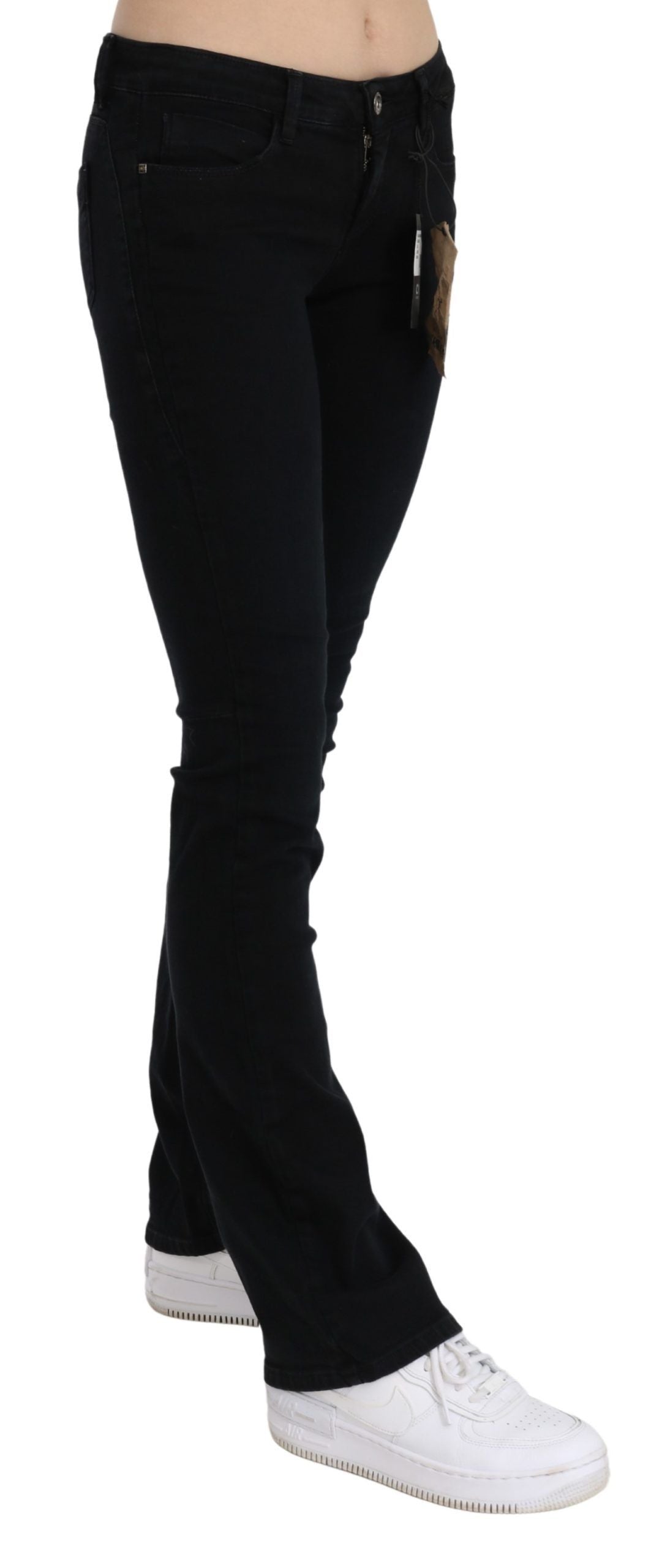 Костюм National Chic Black Slim Fit з низькою талією