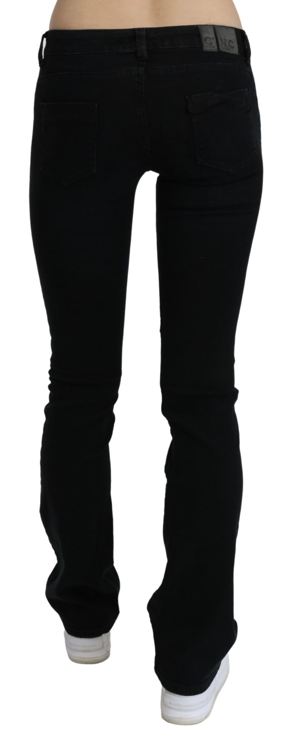 Костюм National Chic Black Slim Fit з низькою талією