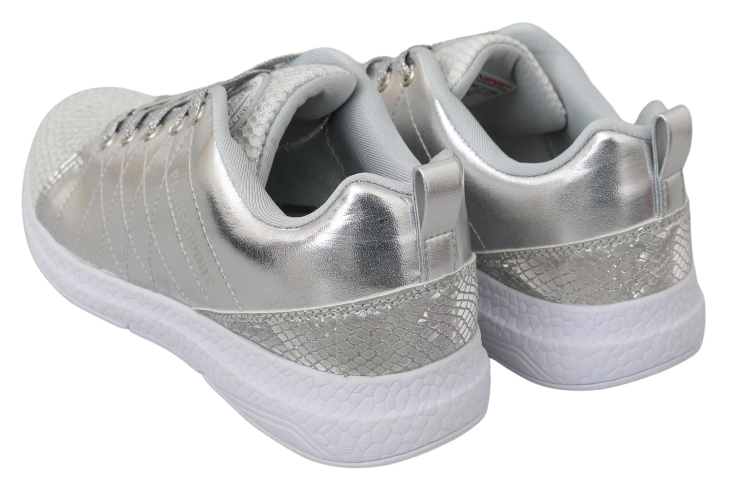 Сріблясті кросівки Philipp Plein Sleek для законодавців моди
