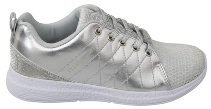 Сріблясті кросівки Philipp Plein Sleek для законодавців моди