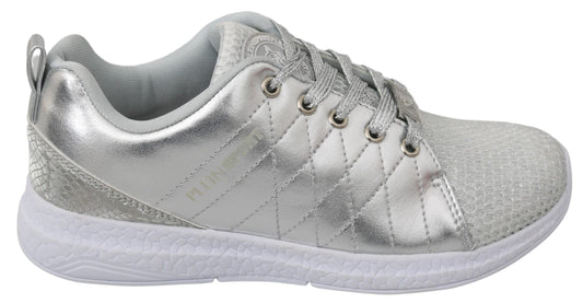Сріблясті кросівки Philipp Plein Sleek для законодавців моди