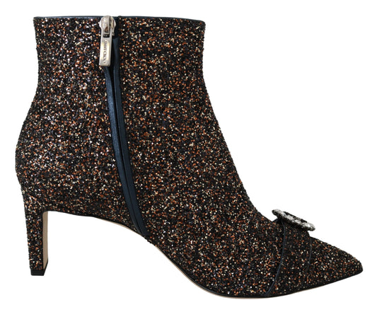 Блискучі чоботи на підборах Jimmy Choo Amethyst Mix Hanover