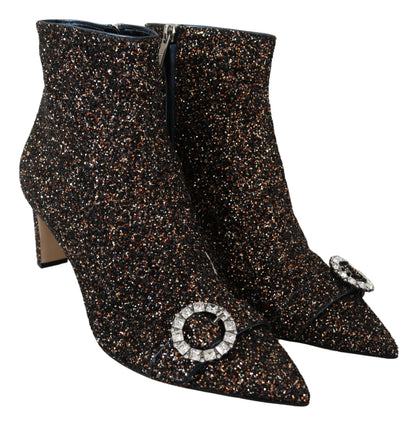 Блискучі чоботи на підборах Jimmy Choo Amethyst Mix Hanover