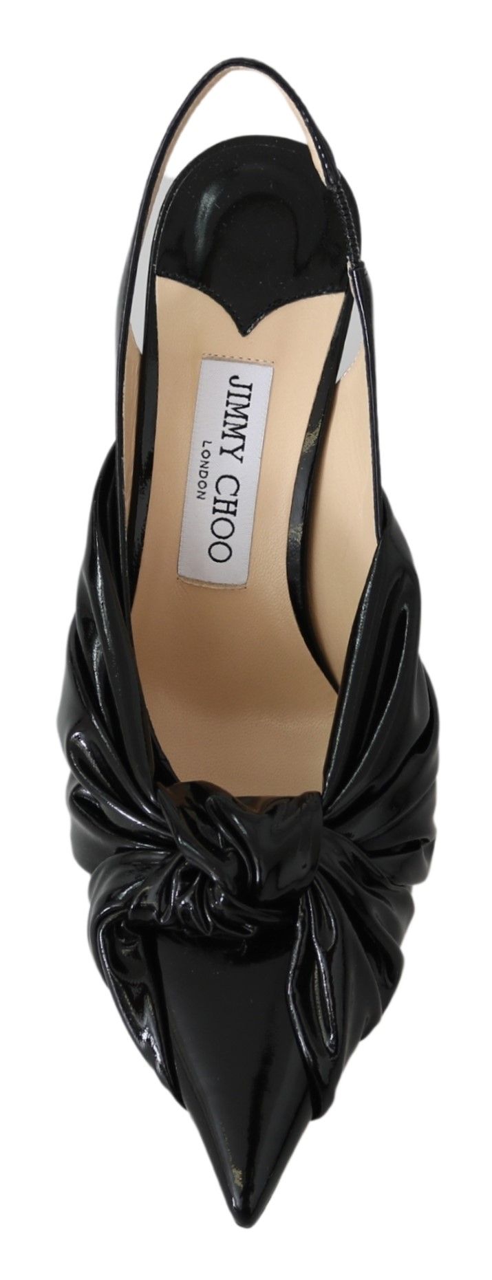 Елегантні чорні шкіряні човники Jimmy Choo з гострим носком
