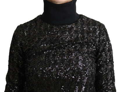 Елегантна водолазка з блискітками Dolce &amp; Gabbana