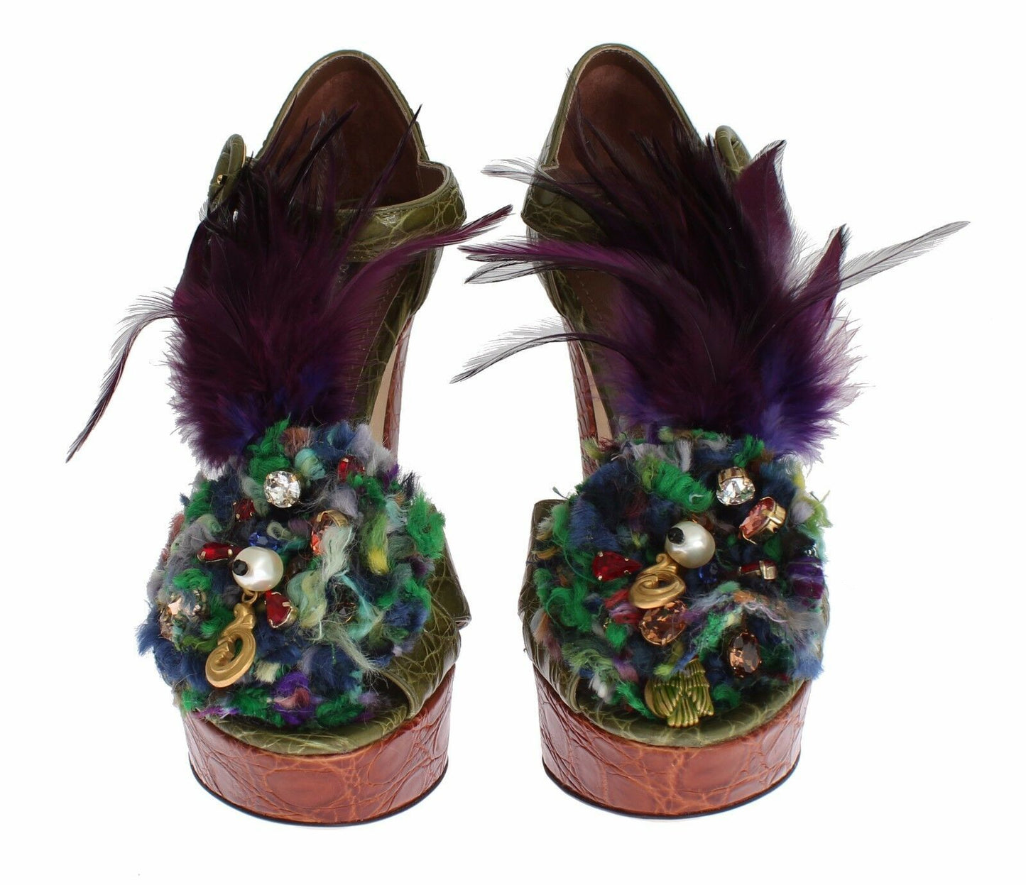 Босоніжки Dolce &amp; Gabbana Crystal Enchanted Ankle Strap