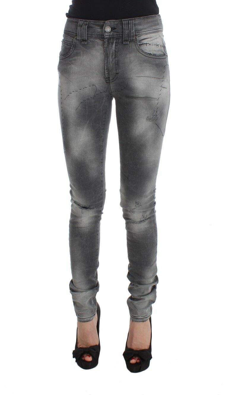 Дизайнерські джинси John Galliano Chic Grey Slim Fit