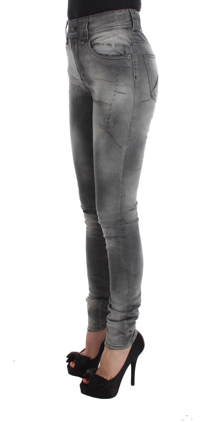 Дизайнерські джинси John Galliano Chic Grey Slim Fit