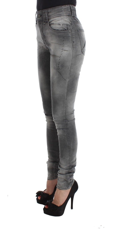 Дизайнерські джинси John Galliano Chic Grey Slim Fit