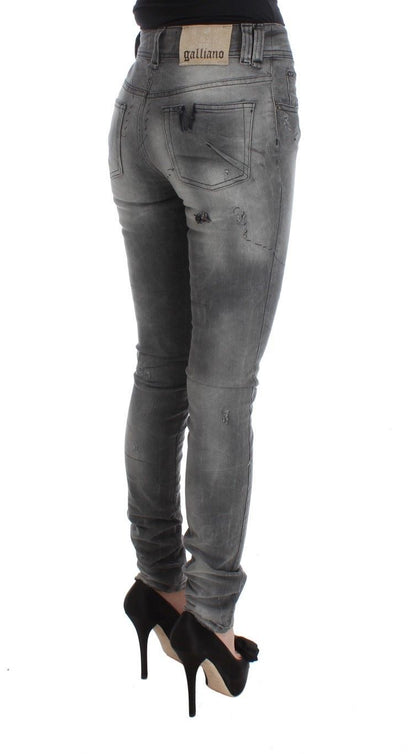 Дизайнерські джинси John Galliano Chic Grey Slim Fit