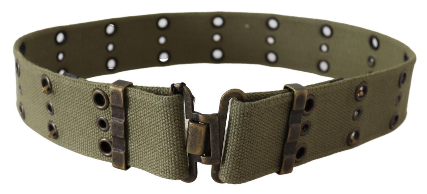 Бавовняний пояс Ermanno Scervino Chic Army Green