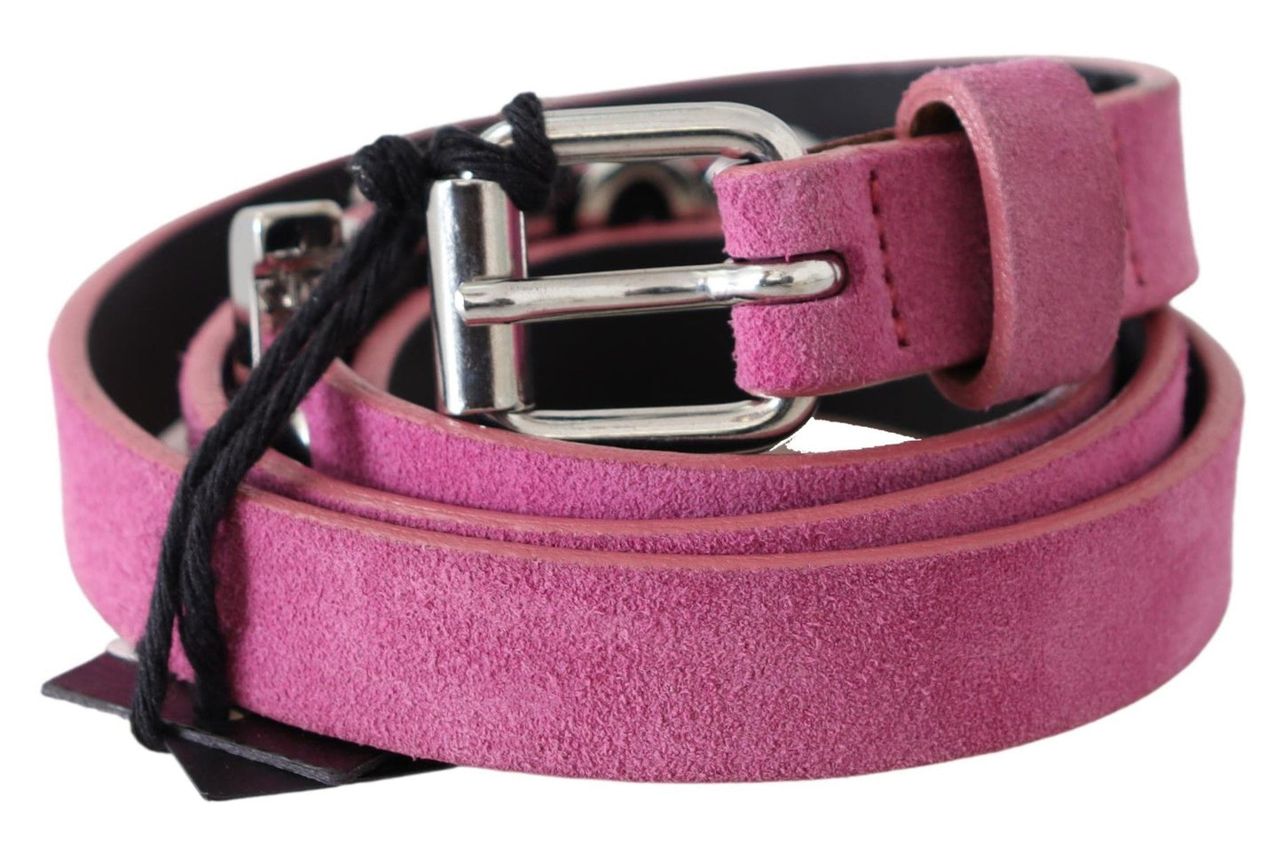 Рожевий шкіряний пояс Just Cavalli Fuschia