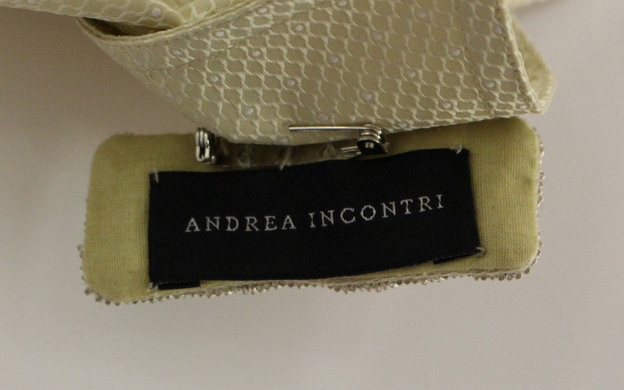 Елегантна бежева блуза-майка Andrea Incontri