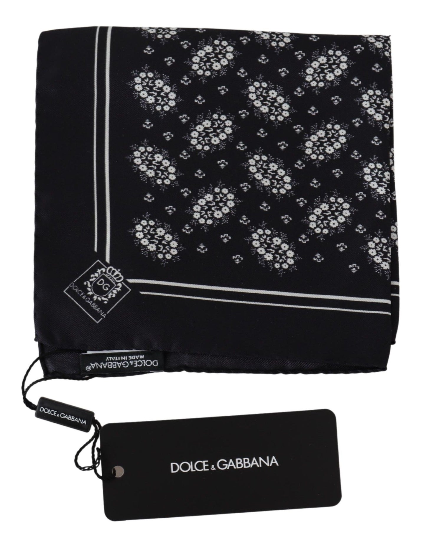 Елегантний шовковий карман Dolce &amp; Gabbana з малюнком