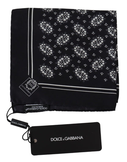 Елегантний шовковий карман Dolce &amp; Gabbana з малюнком