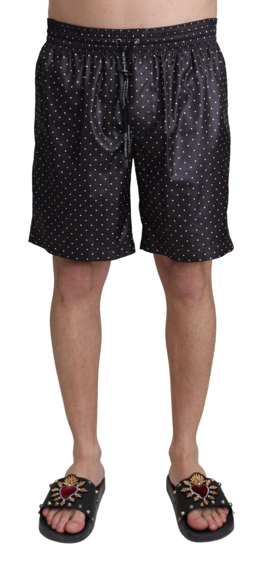Чоловічі плавки Dolce &amp; Gabbana Chic Black в горошок