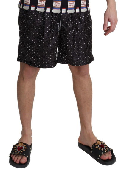 Чоловічі плавки Dolce &amp; Gabbana Chic Black в горошок