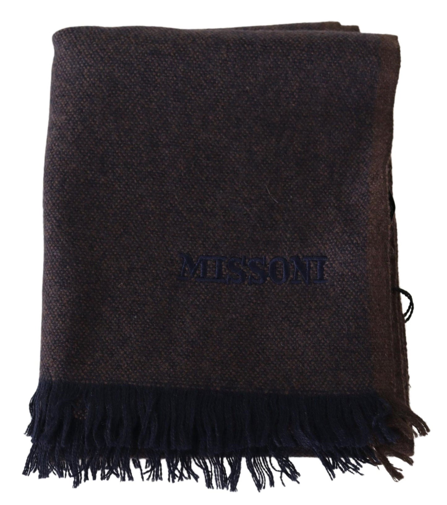 Елегантний кашеміровий унісекс шарф Missoni з бахромою