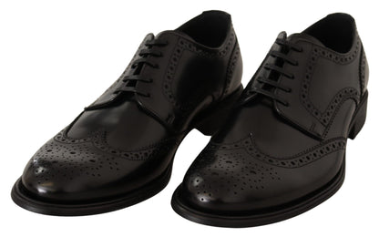 Елегантні оксфордські черевики Dolce &amp; Gabbana Wingtip Derby