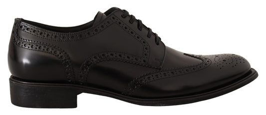 Елегантні оксфордські черевики Dolce &amp; Gabbana Wingtip Derby