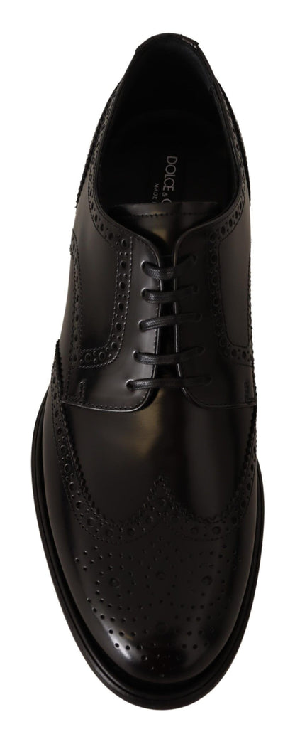 Елегантні оксфордські черевики Dolce &amp; Gabbana Wingtip Derby