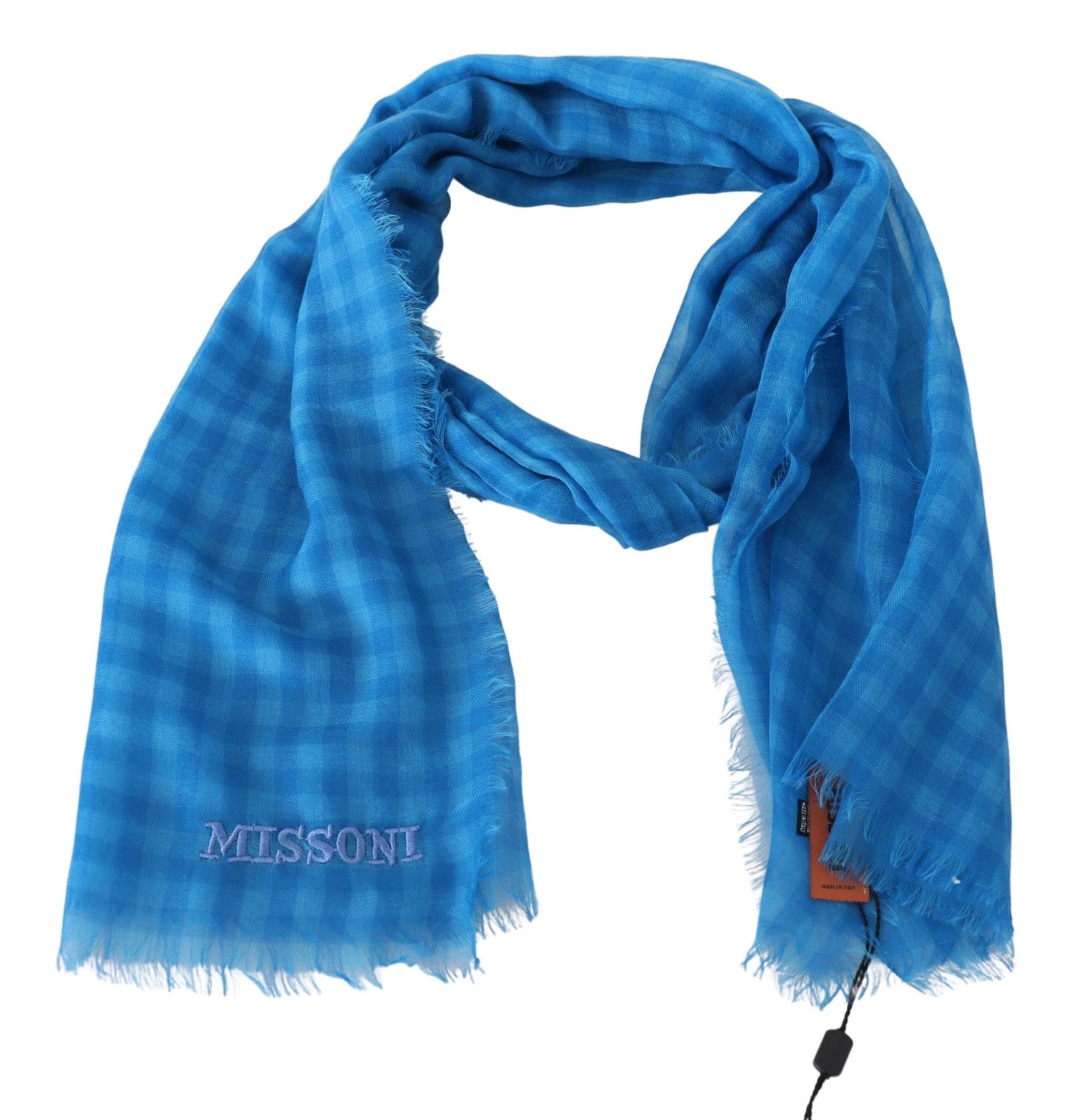 Шикарний картатий кашеміровий шарф Missoni