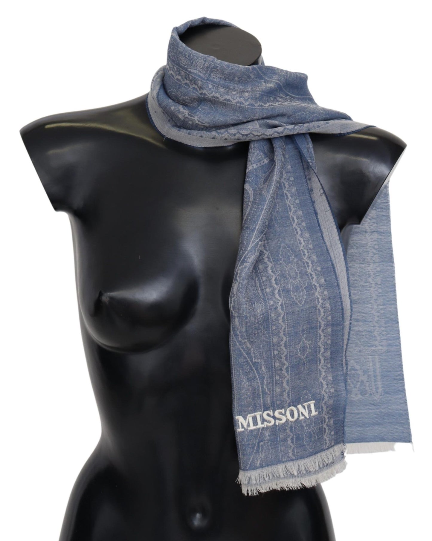 Елегантний кашеміровий шарф Missoni з малюнком