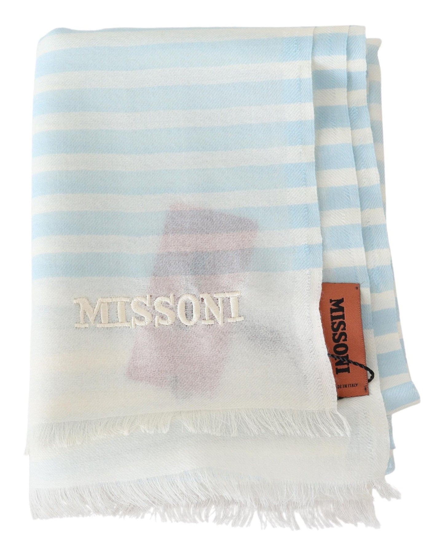 Елегантний кашеміровий шарф Missoni з лінійним дизайном