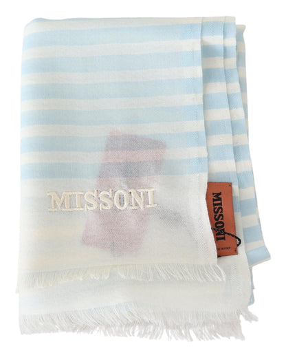 Елегантний кашеміровий шарф Missoni з лінійним дизайном